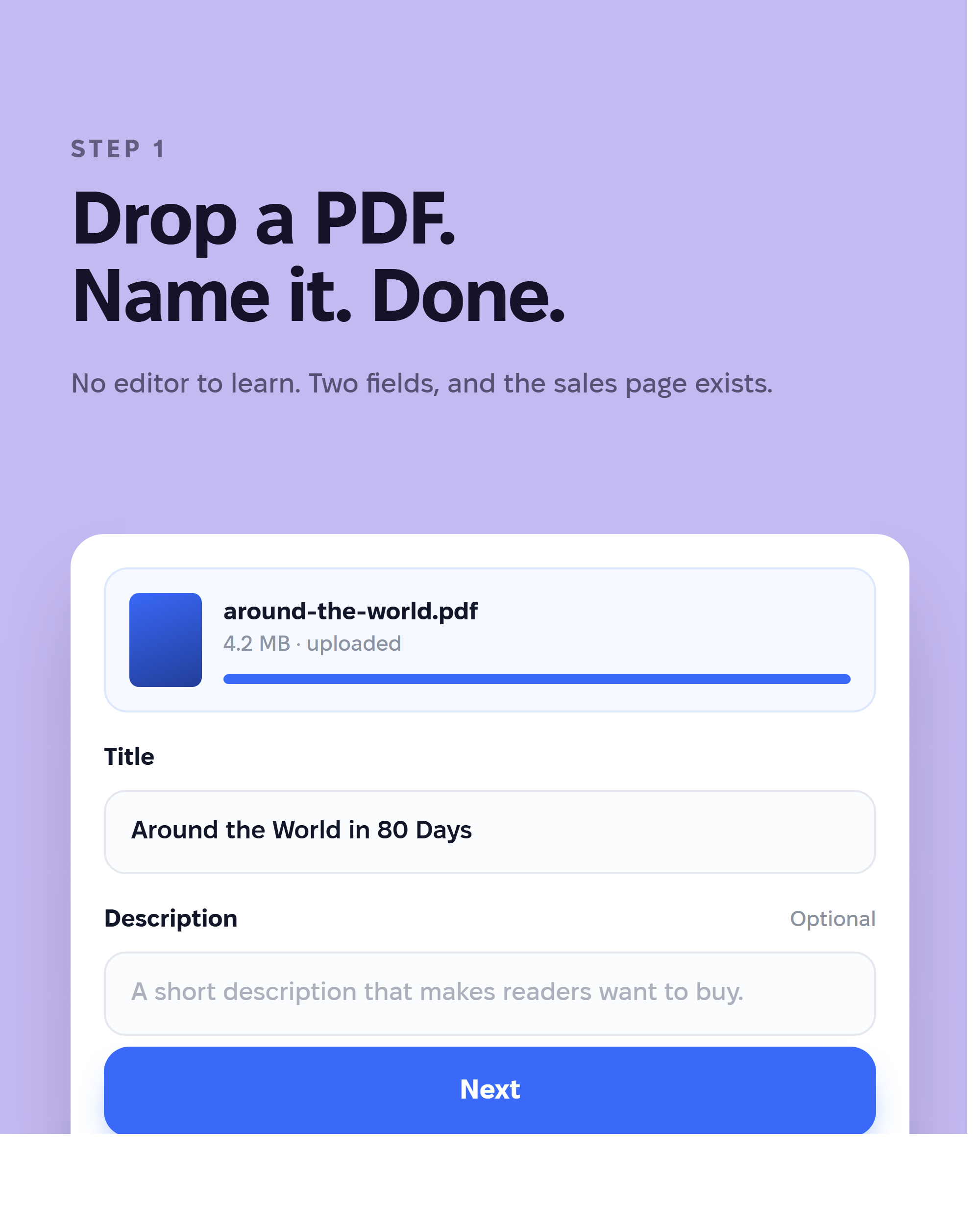 Sell E-books & PDFs screenshot 1