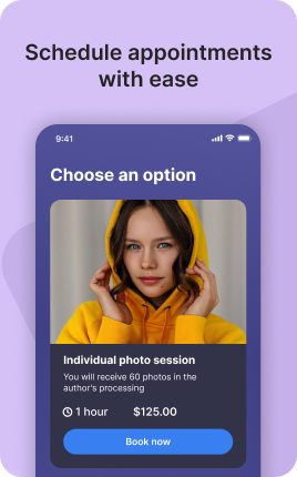 Booking Block — example 2