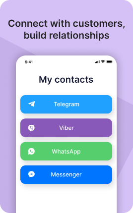 Contacts Block — example 1
