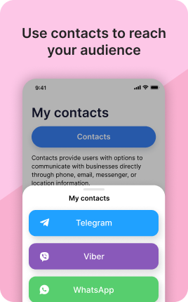 Contacts Block — example 2