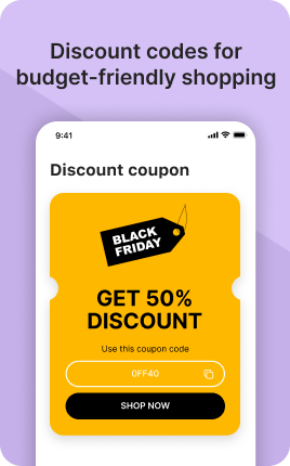 Coupons Block — example 3
