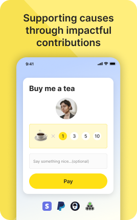Tips & Donations Block — example 1