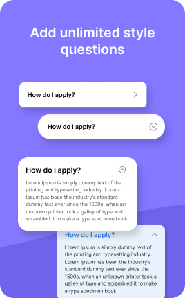 FAQ Block — example 3
