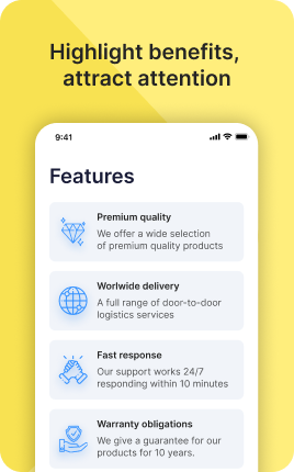 Features Block Block — example 1