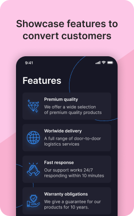 Features Block Block — example 2