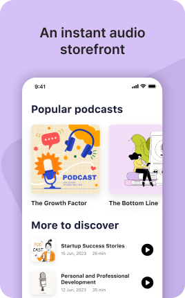 Podcasts Block — example 1