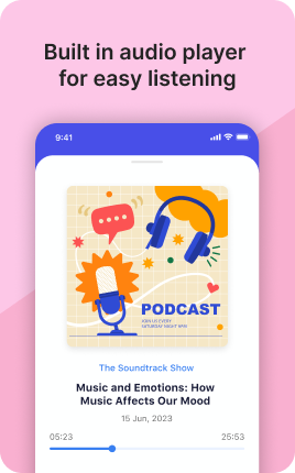 Podcasts Block — example 3