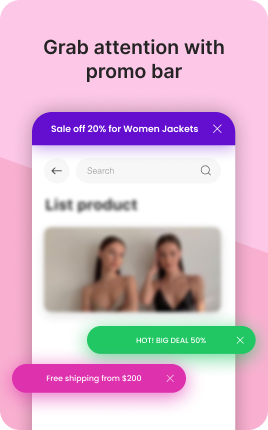Promobar Block — example 1