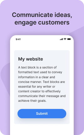 Text Block — example 2