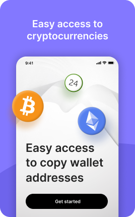 Bank/Crypto Wallet Block — example 1
